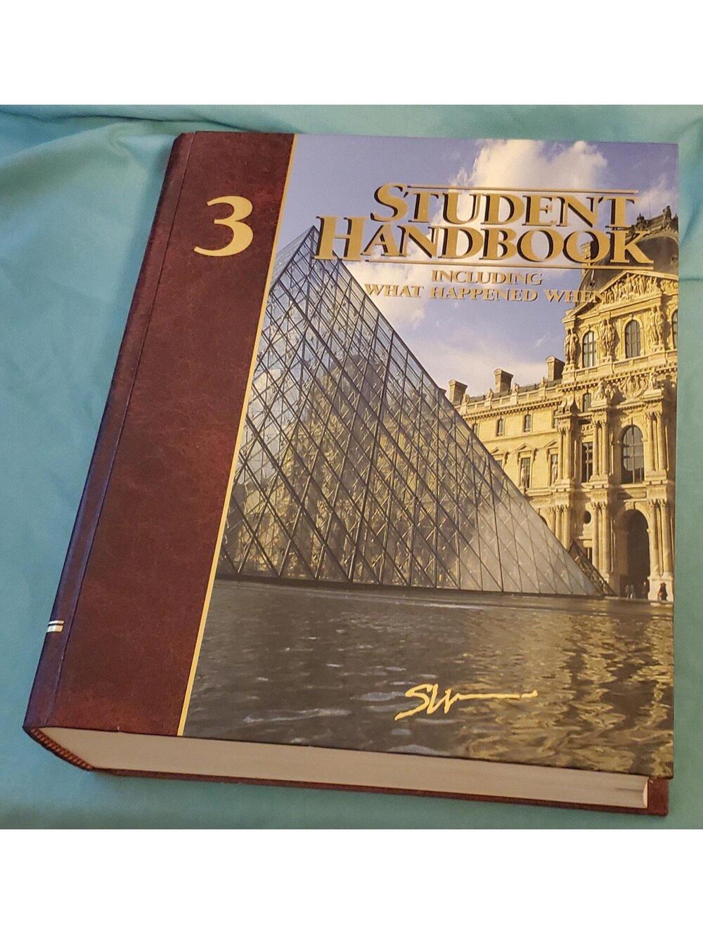 STUDENT HANDBOOK VOL 3 WHAT HAPPENED WHEN southwestern hardcover